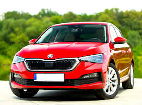 Rent Skoda Scala  in Bucharest class Medium