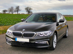 Inchiriaza BMW Seria 5 in Bucuresti Otopeni Aeroport clasa De Lux
